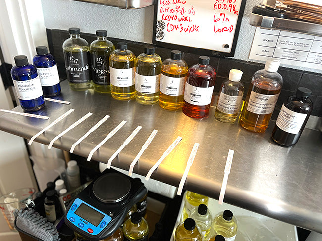 TESTING PHASE FOR GENDERFLUID FRAGRANCE OIL COMBINATIONS!