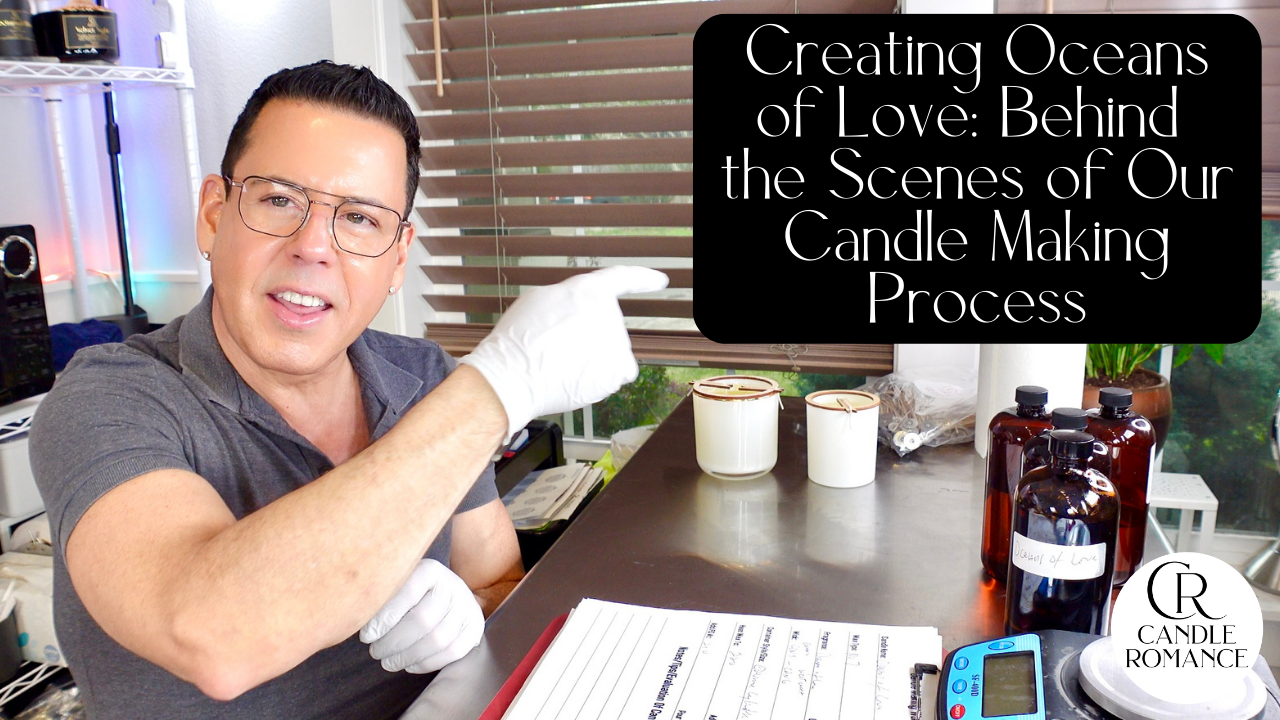 Creating Oceans of Love: Behind the Scenes of Our Candle Making Process