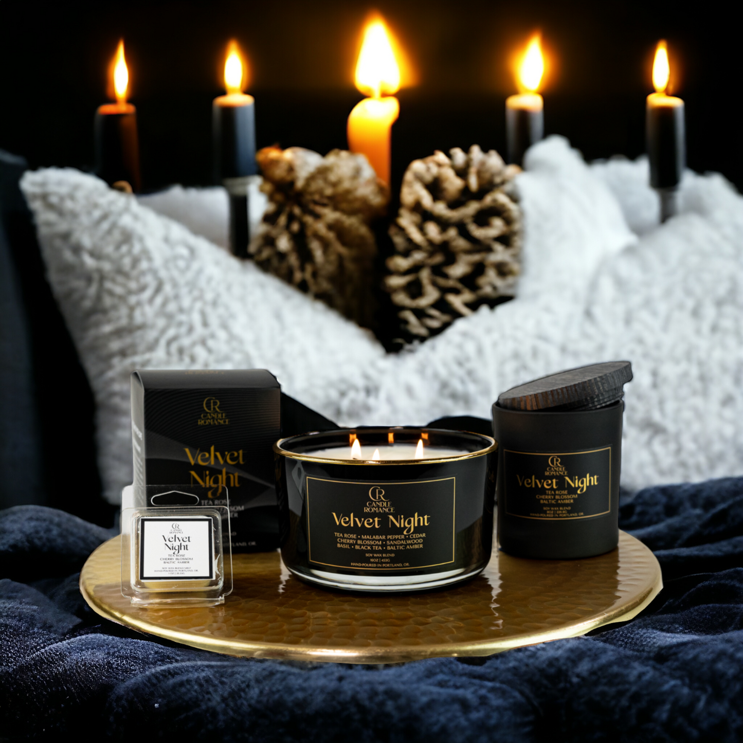 Velvet Night Candle
