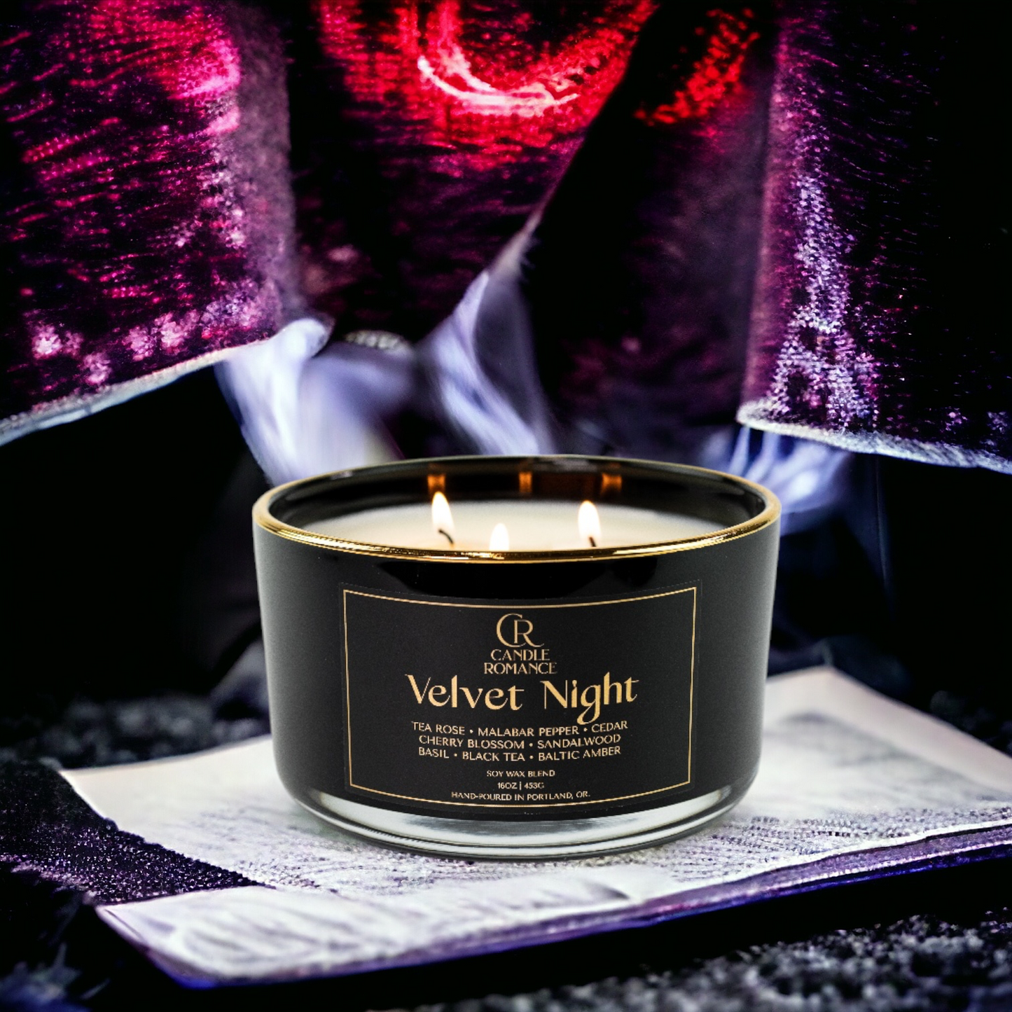 Velvet Night Candle