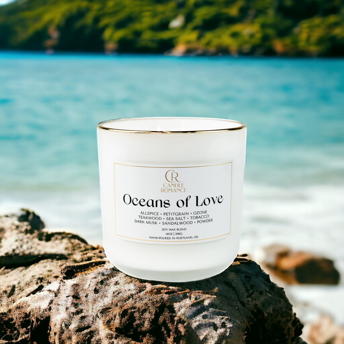 希少 De'Fine – So Amazing / Oceans Of Love Oceans of Love Candle: Teakwood, Sea Salt, Musk | Candle Romance